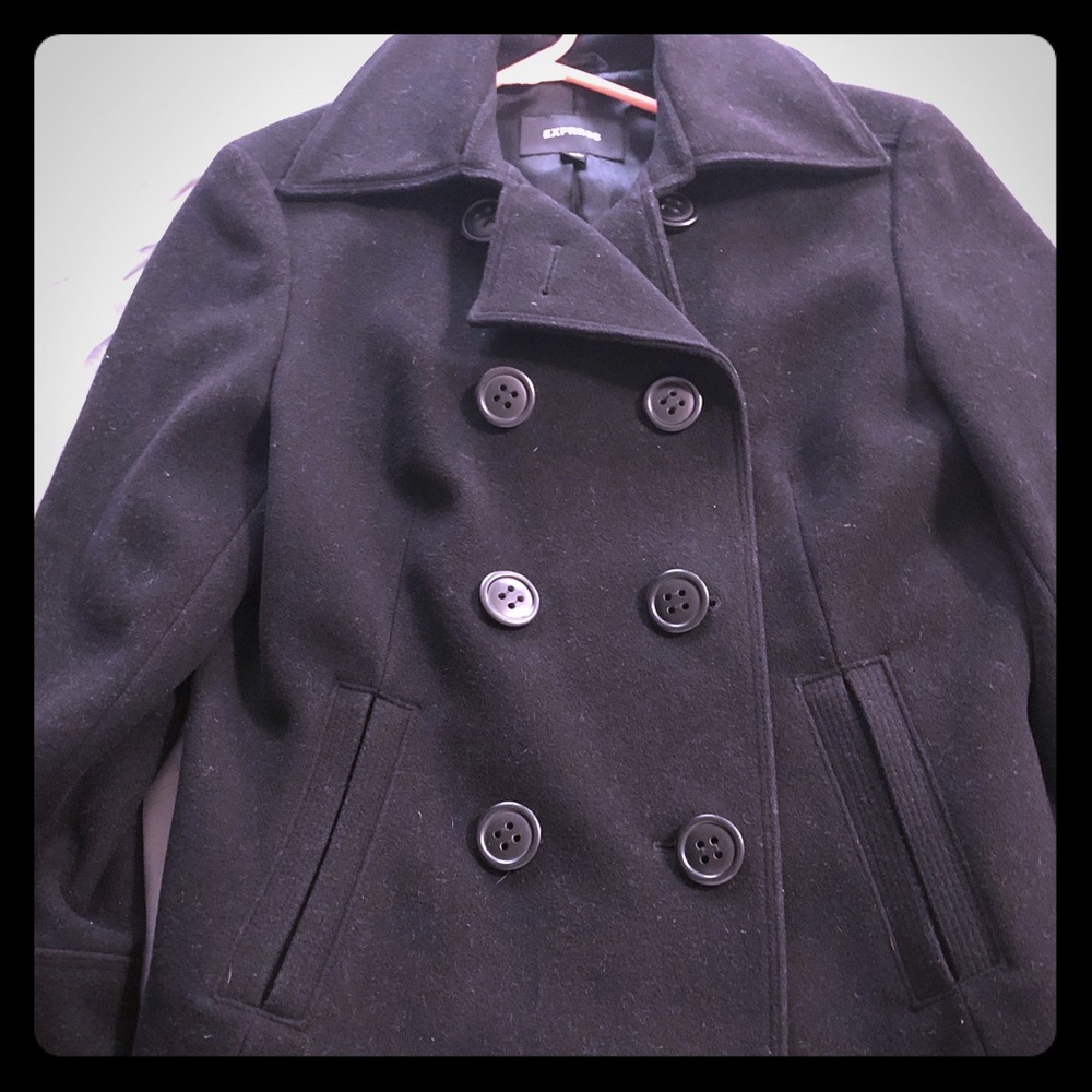 Express pea coat